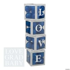 Balloon Block Boxes Kit - 87 Pc. -Party Decorations Sales Shop blue balloon block boxes kit 87 pc 13993243 a02