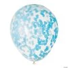 Blue Confetti 16” Latex Balloons - 5 Pc. -Party Decorations Sales Shop blue confetti 16 latex balloons 5 pc 13911117