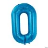 Deco Link 34" Mylar Balloon 2 Deco Link 34" Mylar Balloon -Party Decorations Sales Shop blue deco link 34 mylar balloon13766534