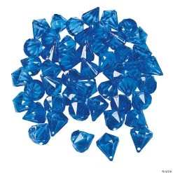 Diamond-Shaped Gems - 25 Pc.