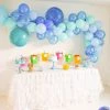 Blue Sea 25 Ft. Balloon Garland Kit with Fish Net - 81 Pc. -Party Decorations Sales Shop blue sea 25 ft balloon garland kit with fish net 81 pc 13959526