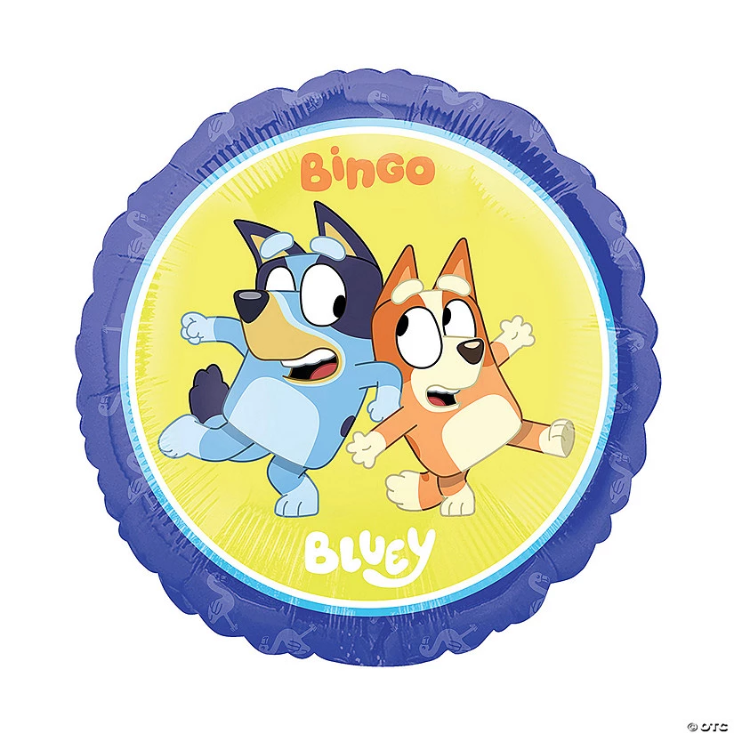 Bluey and Bingo 18" Mylar Balloon 3 Bluey and Bingo 18" Mylar Balloon
