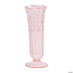 Blush Plastic Bud Vases - 12 Pc. -Party Decorations Sales Shop blush plastic bud vases 12 pc 13822036