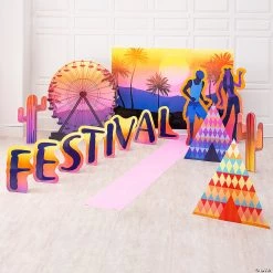 Boho Festival Grand Decorating Kit - 18 Pc.