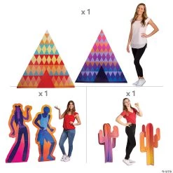 Boho Festival Grand Decorating Kit - 18 Pc. -Party Decorations Sales Shop boho festival grand decorating kit 18 pc 14192776 a02