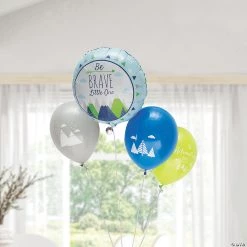 Born to Move Mountains Baby Shower 11" - 18" Balloon Set - 4 Pc. -Party Decorations Sales Shop born to move mountains baby shower 11 18 balloon set 4 pc 13964178 a02