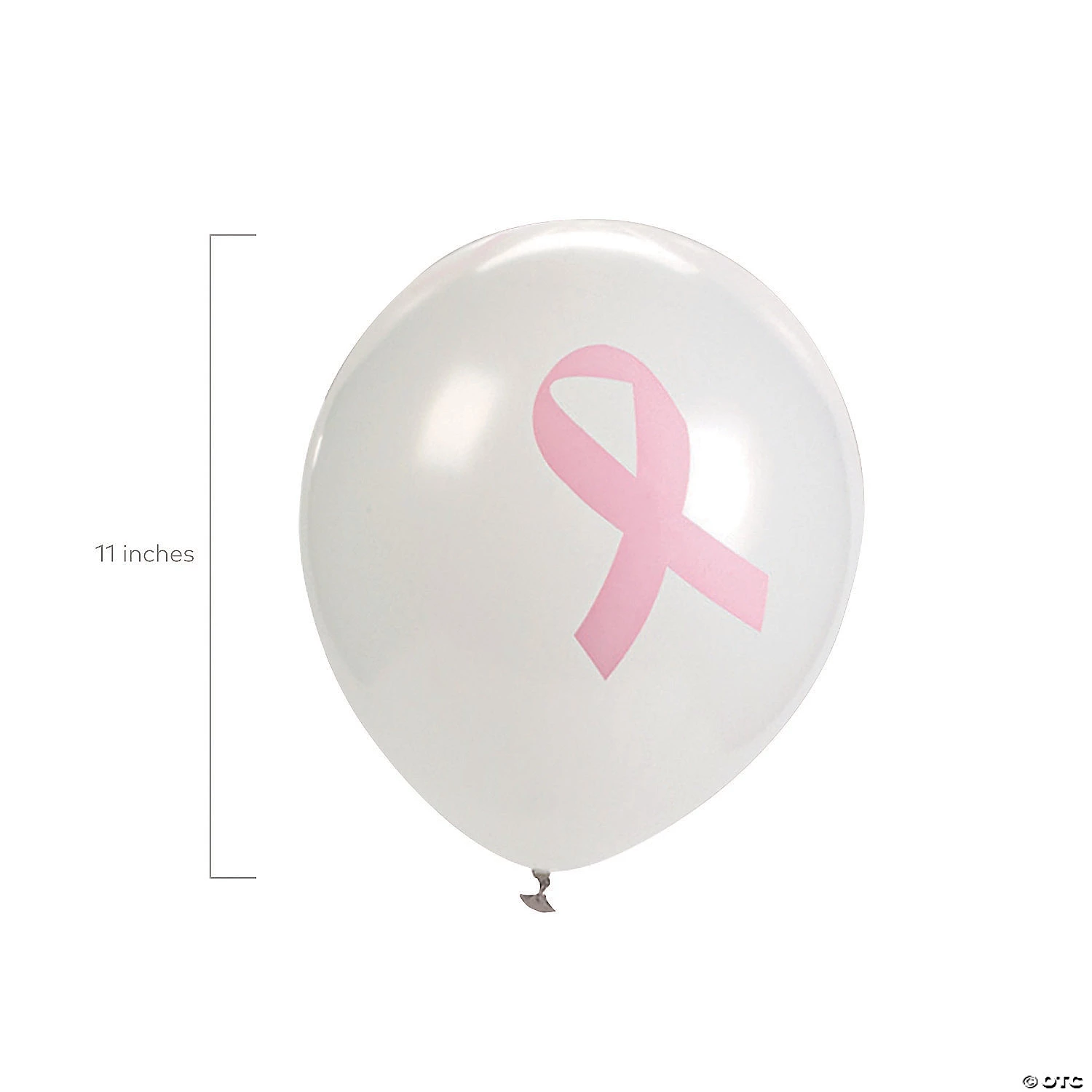 Awareness Ribbon 11" Latex Balloons - 48 Pc. 4 Awareness Ribbon 11" Latex Balloons - 48 Pc. - Image 2