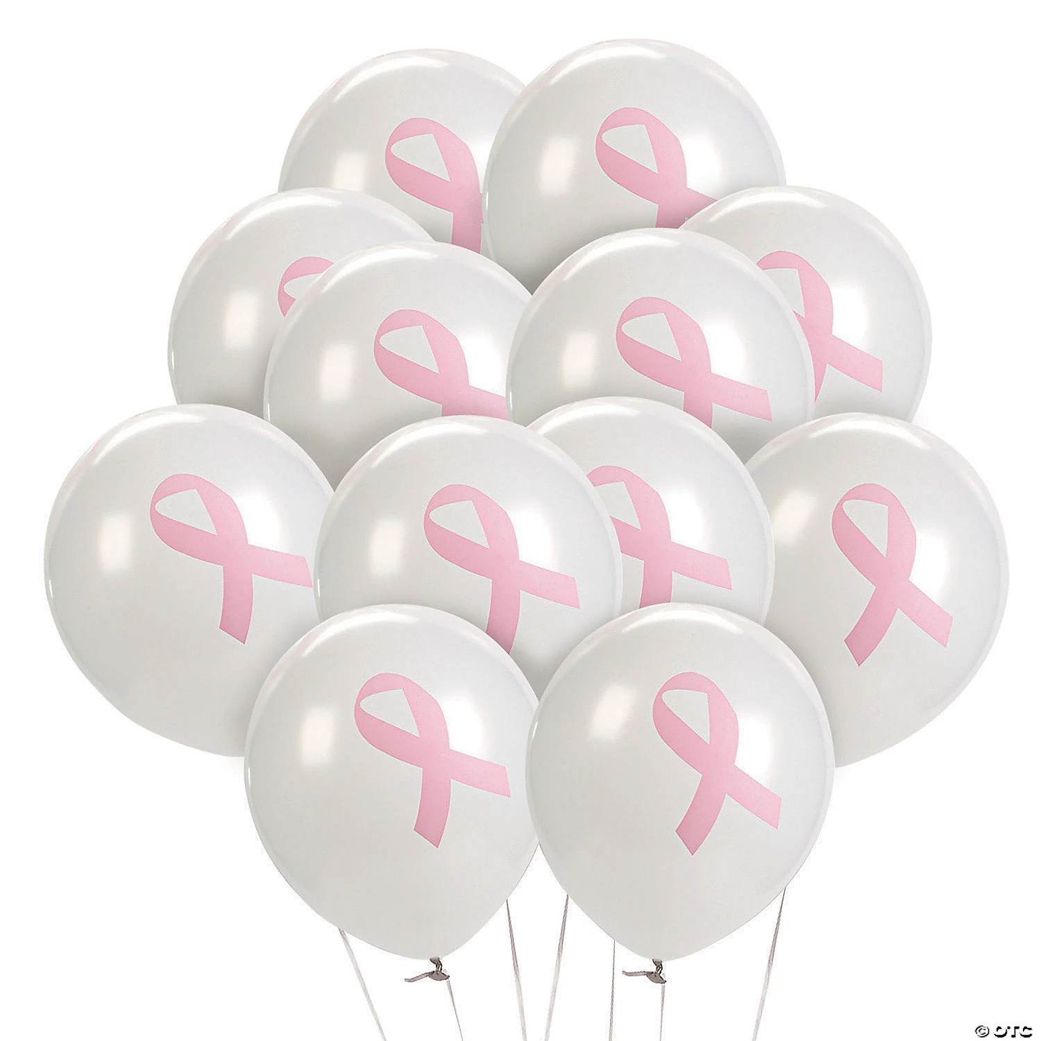 Awareness Ribbon 11" Latex Balloons - 48 Pc. 3 Awareness Ribbon 11" Latex Balloons - 48 Pc.