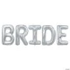Bride 34" Mylar Balloon Kit – 5 Pc. -Party Decorations Sales Shop bride 34 mylar balloon kit 5 pc 14110229