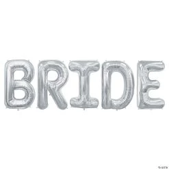 Bride 34" Mylar Balloon Kit – 5 Pc.