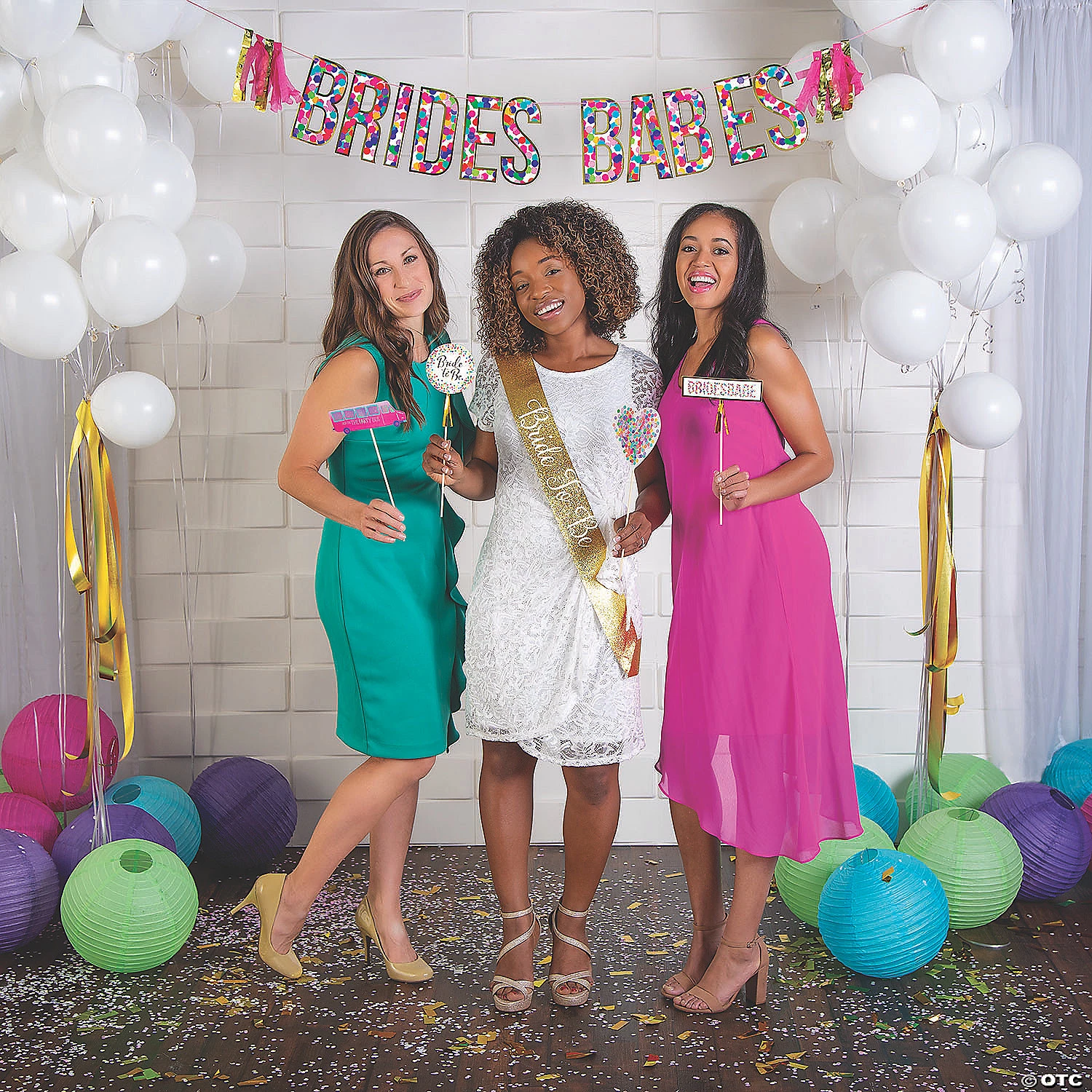 Brides Babes Bachelorette Party Garland 4 Brides Babes Bachelorette Party Garland - Image 2