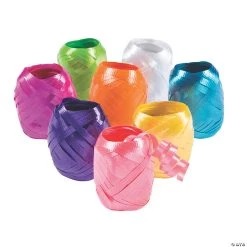 Bright Colors Curling Ribbon Assortment - 8 Pc.