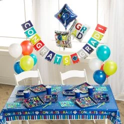 Bright Grad 18" Mylar Balloons - 3 Pc. -Party Decorations Sales Shop bright grad 18 mylar balloons 3 pc 13971804 a02