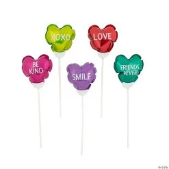 Bright Valentine Self-Inflating 4" Balloons - 50 Pc.