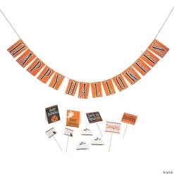 Buffet Table Halloween Decorating Kit