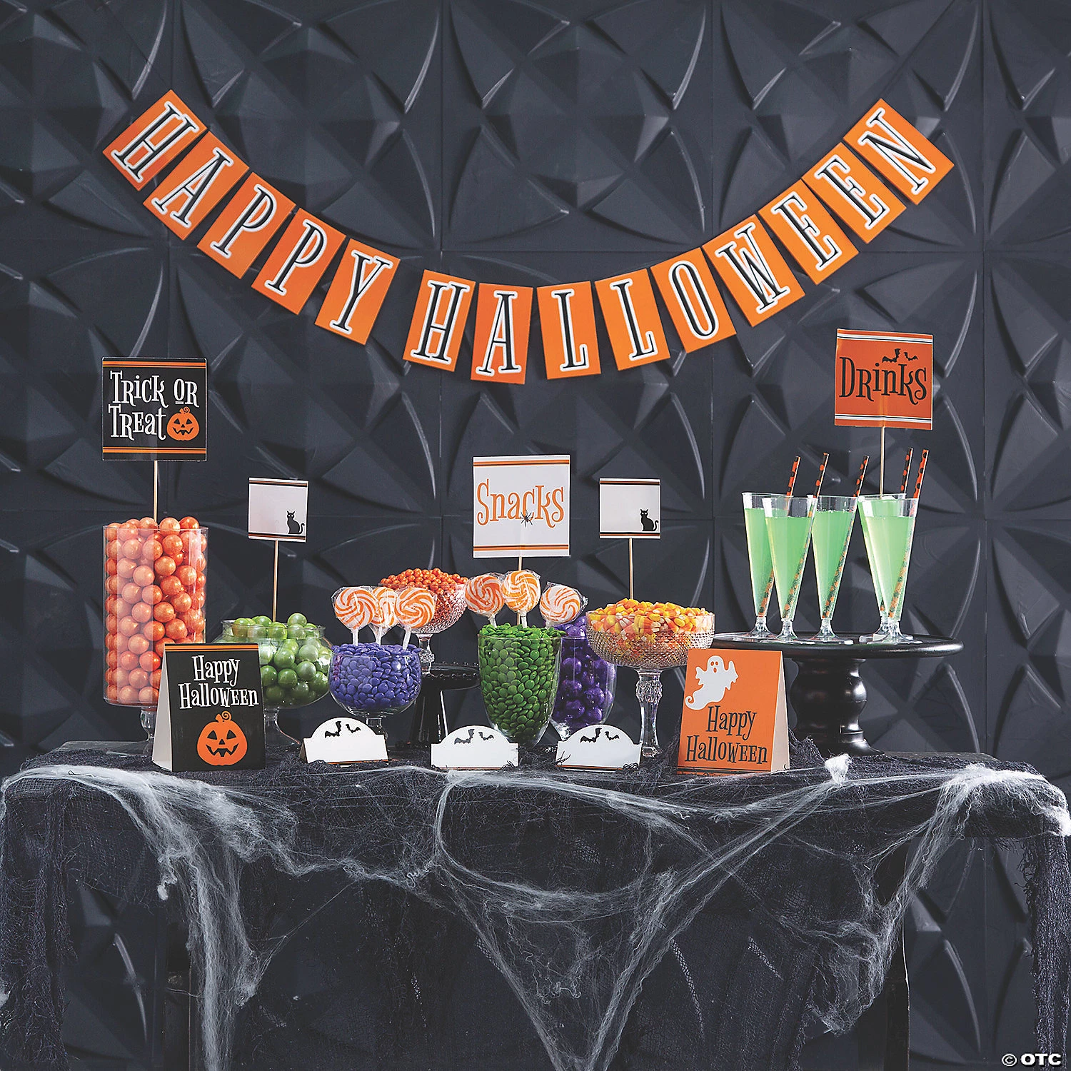 Buffet Table Halloween Decorating Kit 4 Buffet Table Halloween Decorating Kit - Image 2