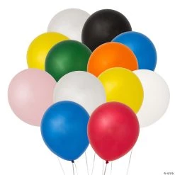 Bulk 11" Latex Balloon Assortment - 500 Pc.