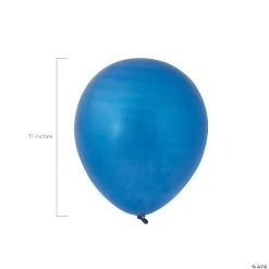 Bulk Metallic 11" Latex Balloons - 144 Pc. -Party Decorations Sales Shop bulk blue metallic 11 latex balloons 144 pc 17 68 a01