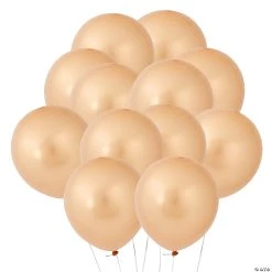 Bulk Metallic 11" Latex Balloons - 144 Pc.