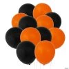 Bulk Orange & Black 11" Latex Balloon Assortment - 144 Pc. -Party Decorations Sales Shop bulk orange and black 11 latex balloon assortment 144 pc 25 2914