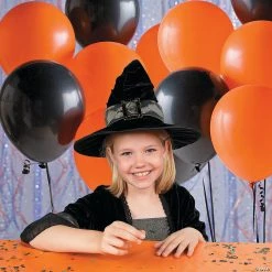 Bulk Orange & Black 11" Latex Balloon Assortment - 144 Pc. -Party Decorations Sales Shop bulk orange and black 11 latex balloon assortment 144 pc 25 2914 a02