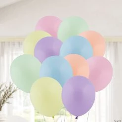 Bulk Pastel Latex Balloons - 144 Pc. -Party Decorations Sales Shop bulk pastel latex balloons 144 pc 14104589 a02