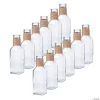 Bulk Rustic Glass Bud Vases - 12 Pc.