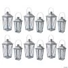 Bulk Silver Metal Lanterns - 12 Pc. 2 Bulk Silver Metal Lanterns - 12 Pc. -Party Decorations Sales Shop bulk silver metal lanterns 12 pc 14151518