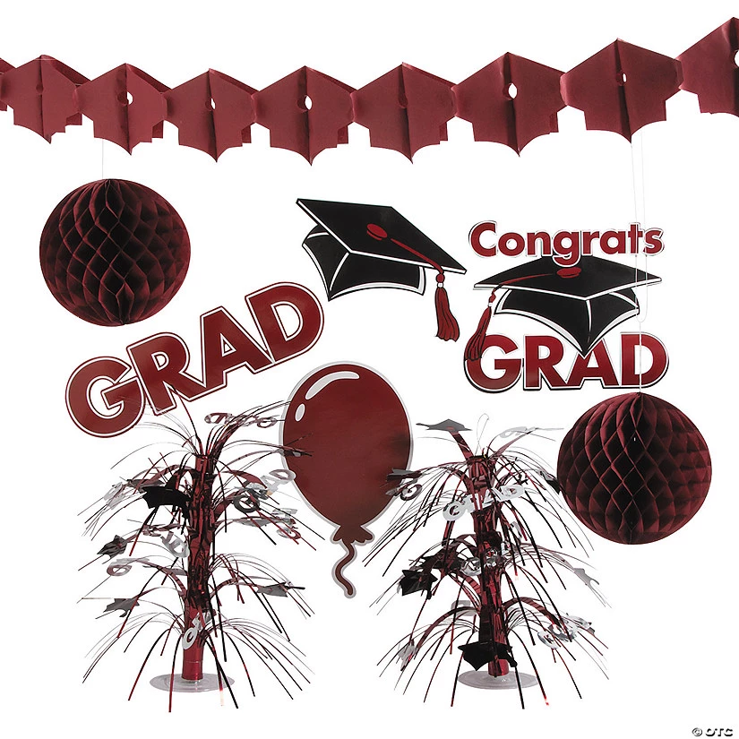 Graduation Party Decorating Kit - 9 Pc. 3 Graduation Party Decorating Kit - 9 Pc.