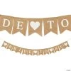 Burlap Bride to Be Banner 1 Burlap Bride to Be Banner -Party Decorations Sales Shop burlap bride to be banner13948203