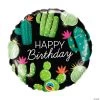 Cactus Happy Birthday 18" Mylar Balloon -Party Decorations Sales Shop cactus happy birthday 18 mylar balloon13838661