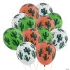 Cactus Print 11" Latex Balloons - 50 Pc. -Party Decorations Sales Shop cactus print 11 latex balloons 50 pc 13838738