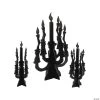 Candelabra Centerpieces with Glow-in-the-Dark Flames - 3 Pc.