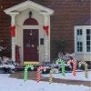 Candy Cane Sidewalk Signs - 6 Pc. -Party Decorations Sales Shop candy cane sidewalk signs 6 pc 14091600