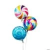 Candy World 20" Mylar Balloons - 3 Pc.