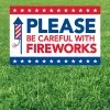 Careful with Fireworks Yard Sign 1 Careful with Fireworks Yard Sign -Party Decorations Sales Shop careful with fireworks yard sign13973248
