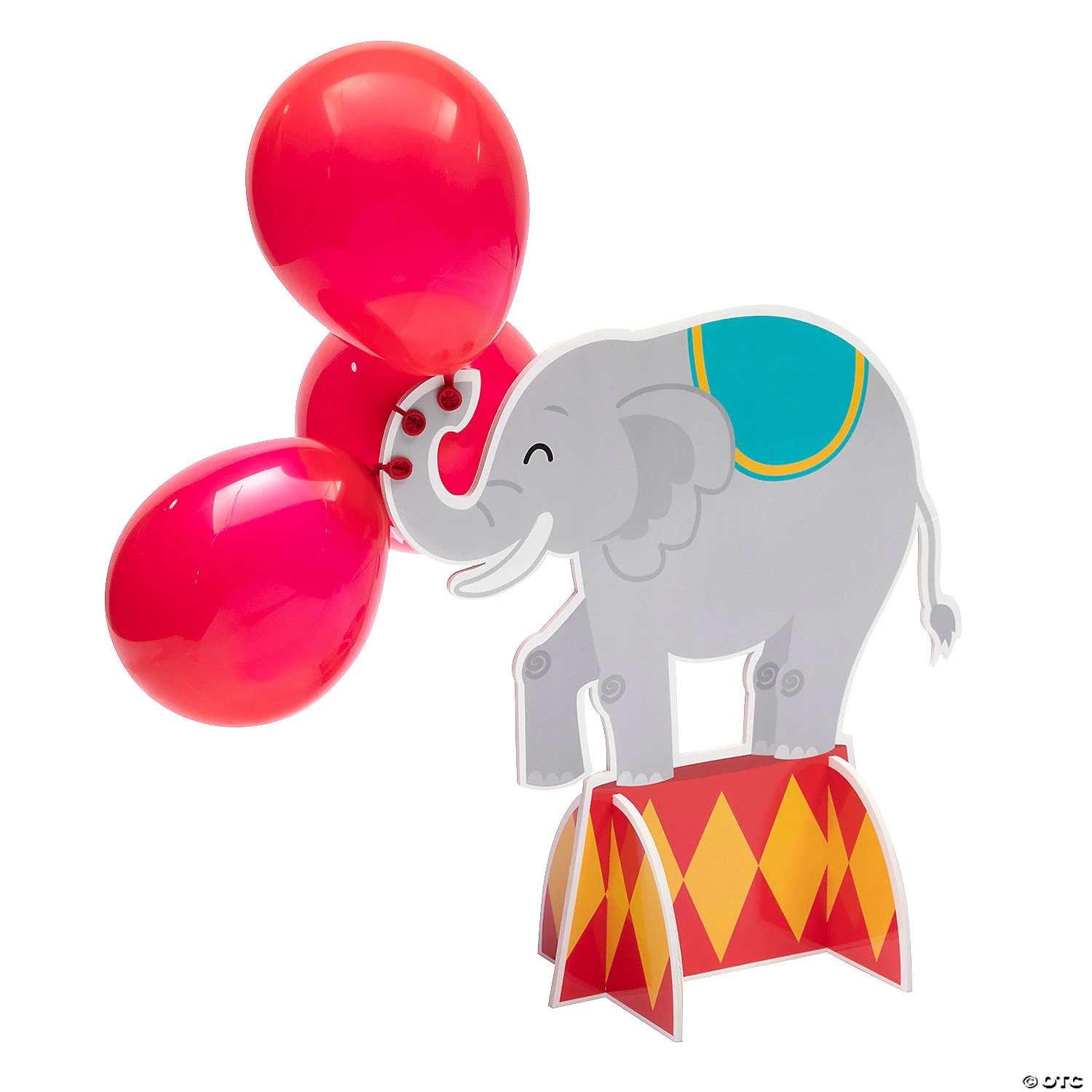 Carnival Balloon Centerpiece - 4 Pc. 4 Carnival Balloon Centerpiece - 4 Pc. - Image 2