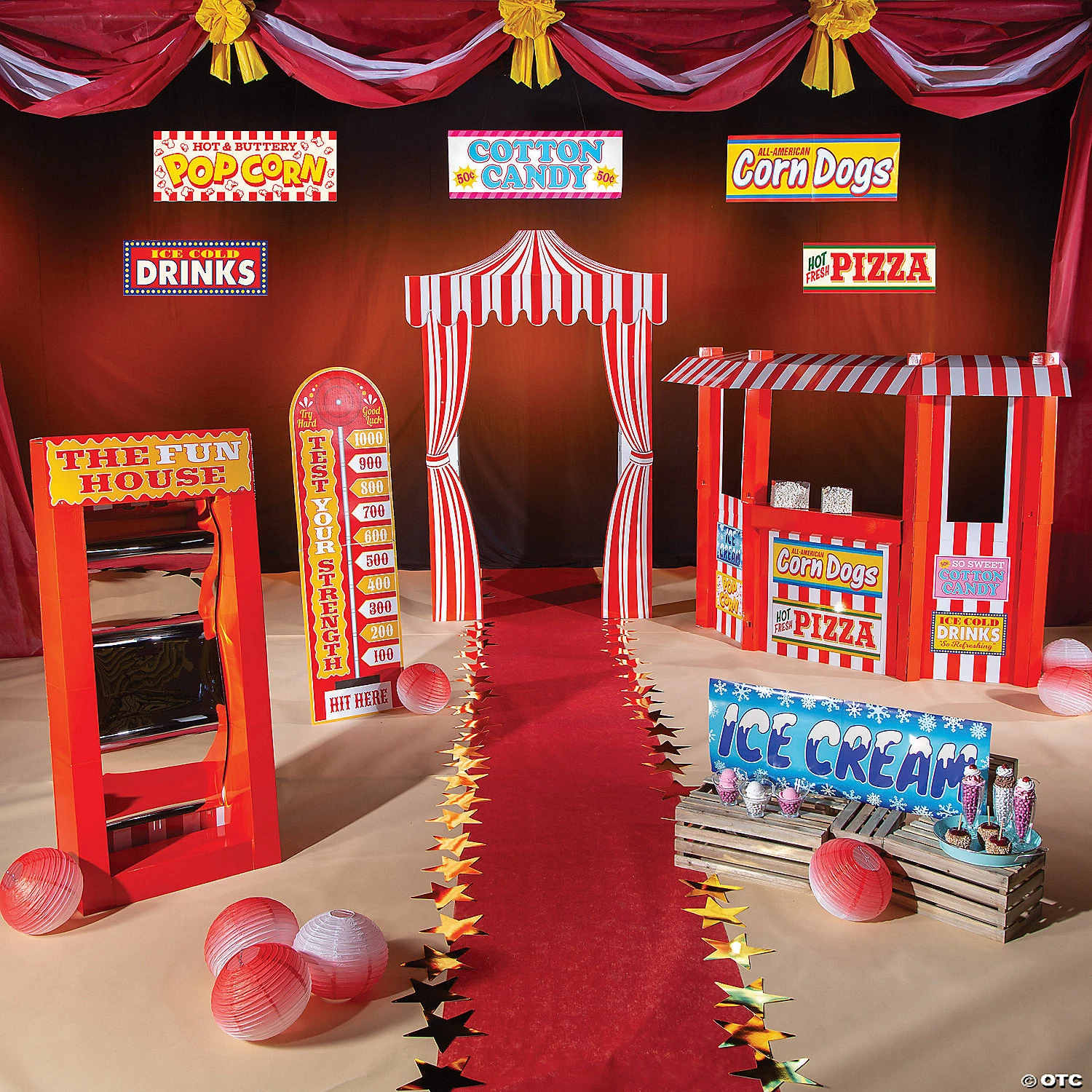 Carnival Big Top Grand Decorating Kit - 10 Pc. 3 Carnival Big Top Grand Decorating Kit - 10 Pc.