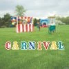 Carnival Letters Yard Signs - 8 Pc. -Party Decorations Sales Shop carnival letters yard signs 8 pc 13951950