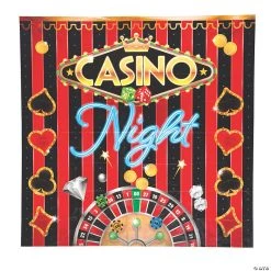 Casino Night Backdrop