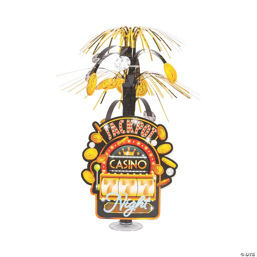 Casino Night Fountain Centerpiece 3 Casino Night Fountain Centerpiece