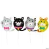 Cat Party Balloon Decorating Kit - Makes 8 2 Cat Party Balloon Decorating Kit - Makes 8 -Party Decorations Sales Shop cat party balloon decorating kit makes 814096451