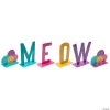 Cat Party Meow Yarn Centerpiece - 6 Pc. 2 Cat Party Meow Yarn Centerpiece - 6 Pc. -Party Decorations Sales Shop cat party meow yarn centerpiece 6 pc 14096447