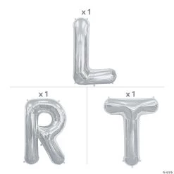 Celebrate 34" Mylar Balloon Kit - 9 Pc. -Party Decorations Sales Shop celebrate 34 mylar balloon kit 9 pc 14100603 a02