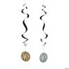 Cheers to 40 Years Hanging Swirl Decorations - 12 Pc. -Party Decorations Sales Shop cheers to 40 years hanging swirl decorations 12 pc 13784953