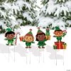 Christmas Elves Yard Stakes - 4 Pc. 1 Christmas Elves Yard Stakes - 4 Pc. -Party Decorations Sales Shop christmas elves yard stakes 4 pc 14091630