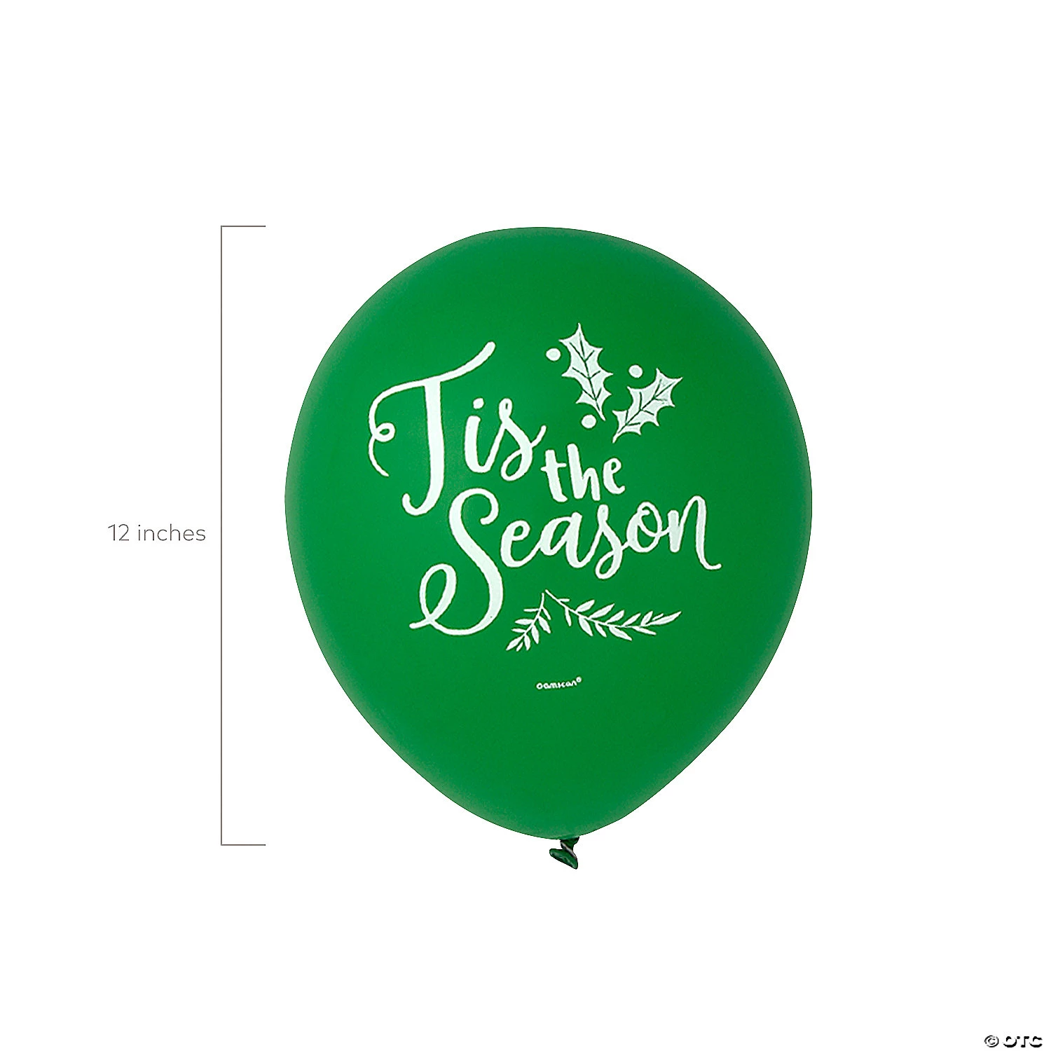 Christmas Holiday 12" Latex Balloons - 15 Pc. 4 Christmas Holiday 12" Latex Balloons - 15 Pc. - Image 2
