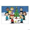 Christmas Peanuts® Backdrop - 3 Pc. -Party Decorations Sales Shop christmas peanuts backdrop 3 pc 13710879