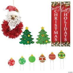 Christmas Porch Decorating Kit – 13 Pc.