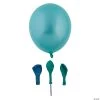 Chrome Custom Color Double Stuffed 11" Latex Balloons - Makes 24 -Party Decorations Sales Shop chrome aqua custom color double stuffed 11 latex balloons makes 2414090451